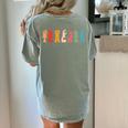 Teacher Word In Sign Language Awareness ASL Back To School Women's Comfort Colors T-Shirt Back Print Bay Teacher Word In Sign Language Awareness ASL Back To School Women's Comfort Colors T-Shirt Back Print Bay