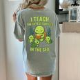 Teachers Day Women's Comfort Colors T-Shirt Back Print Bay Teachers Day Women's Comfort Colors T-Shirt Back Print Bay