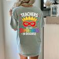 Teachers Are Just Superheroes In Disguise Fun Back To School Women's Comfort Colors T-Shirt Back Print Bay Teachers Are Just Superheroes In Disguise Fun Back To School Women's Comfort Colors T-Shirt Back Print Bay