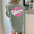 Come On Teachers Let's Go Teach Pink Back To School For Men Women Women's Comfort Colors T-Shirt Back Print Bay Come On Teachers Let's Go Teach Pink Back To School For Men Women Women's Comfort Colors T-Shirt Back Print Bay