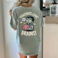 Teachers Love Brains Shirt Men Women Teacher Halloween Women's Comfort Colors T-Shirt Back Print Bay Teachers Love Brains Shirt Men Women Teacher Halloween Women's Comfort Colors T-Shirt Back Print Bay