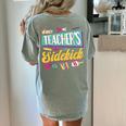 Teacher's Sidekick Teacher Assisting Teaching Assistant Women's Comfort Colors T-Shirt Back Print Bay Teacher's Sidekick Teacher Assisting Teaching Assistant Women's Comfort Colors T-Shirt Back Print Bay