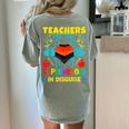 Teachers Are Superheroes – Fun Appreciation Women's Comfort Colors T-Shirt Back Print Bay Teachers Are Superheroes – Fun Appreciation Women's Comfort Colors T-Shirt Back Print Bay
