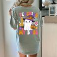 Teaching My Boos Ghost Teacher Cute Pencil Halloween Teacher Women's Comfort Colors T-Shirt Back Print Bay Teaching My Boos Ghost Teacher Cute Pencil Halloween Teacher Women's Comfort Colors T-Shirt Back Print Bay