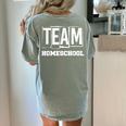 Team Homeschool Homeschooler Homeschooling Teacher Mom Kids Women's Comfort Colors T-Shirt Back Print Bay Team Homeschool Homeschooler Homeschooling Teacher Mom Kids Women's Comfort Colors T-Shirt Back Print Bay