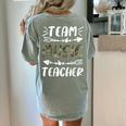 Team Music Teacher Camo Teacher Student Back To School Women's Comfort Colors T-Shirt Back Print Bay Team Music Teacher Camo Teacher Student Back To School Women's Comfort Colors T-Shirt Back Print Bay