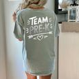 Team Pre K T Shirt Fun For Kids And Teachers Women's Comfort Colors T-Shirt Back Print Bay Team Pre K T Shirt Fun For Kids And Teachers Women's Comfort Colors T-Shirt Back Print Bay