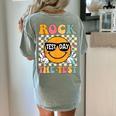 Test Day Rock The Test Teacher Testing Day You Got This Women's Comfort Colors T-Shirt Back Print Bay