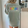 Testing Mode On Testing Day Motivational Teacher Kids Women's Comfort Colors T-Shirt Back Print Bay Testing Mode On Testing Day Motivational Teacher Kids Women's Comfort Colors T-Shirt Back Print Bay