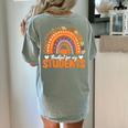Thankful For My Students Teacher Thanksgiving School Fall Women's Comfort Colors T-Shirt Back Print Bay Thankful For My Students Teacher Thanksgiving School Fall Women's Comfort Colors T-Shirt Back Print Bay