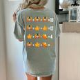 Thanksgiving Order Of Operations Quiz Math Teacher Life Women's Comfort Colors T-Shirt Back Print Bay