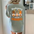 Thanksgiving Shirts For Women With My Gnomies Teachers Gnome Women's Comfort Colors T-Shirt Back Print Bay Thanksgiving Shirts For Women With My Gnomies Teachers Gnome Women's Comfort Colors T-Shirt Back Print Bay