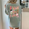 Tis The Season For Inclusion Christmas Sped Teacher Women's Comfort Colors T-Shirt Back Print Bay