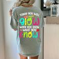 Today You Will Glow When You Show What You Know Teachers Day Women's Comfort Colors T-Shirt Back Print Bay Today You Will Glow When You Show What You Know Teachers Day Women's Comfort Colors T-Shirt Back Print Bay