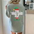 The Toddler Teacher Elf Christmas Matching Family Women's Comfort Colors T-Shirt Back Print Bay The Toddler Teacher Elf Christmas Matching Family Women's Comfort Colors T-Shirt Back Print Bay