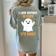 History Teacher Halloween History Class School For Men Women Kids Women's Comfort Colors T-Shirt Back Print Bay History Teacher Halloween History Class School For Men Women Kids Women's Comfort Colors T-Shirt Back Print Bay