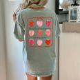 Transitional Kindergarten Is My Jam Strawberry TK Teacher Women's Comfort Colors T-Shirt Back Print Bay