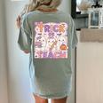 Trick Or Teach Retro Halloween Teacher Look Women's Comfort Colors T-Shirt Back Print Bay Trick Or Teach Retro Halloween Teacher Look Women's Comfort Colors T-Shirt Back Print Bay
