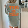Trig Or Treat Trigonometry Math Teacher Halloween Women's Comfort Colors T-Shirt Back Print Bay Trig Or Treat Trigonometry Math Teacher Halloween Women's Comfort Colors T-Shirt Back Print Bay