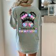 Twinning With My Teacher Bestie Twin Day Friends Teacher Women's Comfort Colors T-Shirt Back Print Bay Twinning With My Teacher Bestie Twin Day Friends Teacher Women's Comfort Colors T-Shirt Back Print Bay