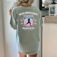 Never Underestimate Teachers Who Runs For Fun Women's Comfort Colors T-Shirt Back Print Bay Never Underestimate Teachers Who Runs For Fun Women's Comfort Colors T-Shirt Back Print Bay