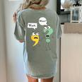 Wait What English Teacher Grammar Police Grammarian Women's Comfort Colors T-Shirt Back Print Bay Wait What English Teacher Grammar Police Grammarian Women's Comfort Colors T-Shirt Back Print Bay