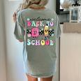 Welcome Back To School 2024 Teachers Students First Day Women's Comfort Colors T-Shirt Back Print Bay Welcome Back To School 2024 Teachers Students First Day Women's Comfort Colors T-Shirt Back Print Bay