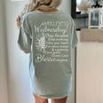 Wellness Wednesday Nurse Counselor Teacher Quotes Women's Comfort Colors T-Shirt Back Print Bay Wellness Wednesday Nurse Counselor Teacher Quotes Women's Comfort Colors T-Shirt Back Print Bay