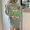 Wild About 3rd Grade Teacher Student Third Grade Zoo Safari Women's Comfort Colors T-Shirt Back Print Bay