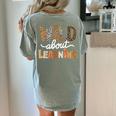 Wild About Learning Back To School First Day Teacher Student Women's Comfort Colors T-Shirt Back Print Bay Wild About Learning Back To School First Day Teacher Student Women's Comfort Colors T-Shirt Back Print Bay