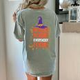 Witchy Halloween Hocus Pocus Everybody Focus Teacher Pumpkin Women's Comfort Colors T-Shirt Back Print Bay Witchy Halloween Hocus Pocus Everybody Focus Teacher Pumpkin Women's Comfort Colors T-Shirt Back Print Bay