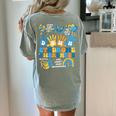 World Down Syndrome Day Awareness T21 Teacher Women Men Kids Women's Comfort Colors T-Shirt Back Print Bay World Down Syndrome Day Awareness T21 Teacher Women Men Kids Women's Comfort Colors T-Shirt Back Print Bay