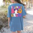 1st Grade Boo Crew Halloween First Grade Halloween Teacher Women's Comfort Colors T-Shirt Back Print Blue Jean 1st Grade Boo Crew Halloween First Grade Halloween Teacher Women's Comfort Colors T-Shirt Back Print Blue Jean