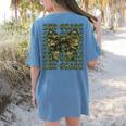 2nd Grade Teacher Student Camo Bow Back To School Women's Comfort Colors T-Shirt Back Print Blue Jean 2nd Grade Teacher Student Camo Bow Back To School Women's Comfort Colors T-Shirt Back Print Blue Jean