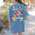 2nd Grade Is Out Of This World Space Rocket Planets Teacher Women's Comfort Colors T-Shirt Back Print Blue Jean 2nd Grade Is Out Of This World Space Rocket Planets Teacher Women's Comfort Colors T-Shirt Back Print Blue Jean