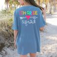 5th Grade Squad Fifth Teacher Student Team Back To School Women's Comfort Colors T-Shirt Back Print Blue Jean 5th Grade Squad Fifth Teacher Student Team Back To School Women's Comfort Colors T-Shirt Back Print Blue Jean