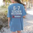 67 Don't Say 6-7 Again Teacher Shirt 67 Sarcastic Meme Women's Comfort Colors T-Shirt Back Print Blue Jean 67 Don't Say 6-7 Again Teacher Shirt 67 Sarcastic Meme Women's Comfort Colors T-Shirt Back Print Blue Jean