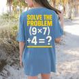 67 Meme Math Teacher School 6-7 Brain Rot Six Seven Women's Comfort Colors T-Shirt Back Print Blue Jean 67 Meme Math Teacher School 6-7 Brain Rot Six Seven Women's Comfort Colors T-Shirt Back Print Blue Jean