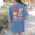 67 History Teacher Teacher 6 7 Overuse '67 Women's Comfort Colors T-Shirt Back Print Blue Jean 67 History Teacher Teacher 6 7 Overuse '67 Women's Comfort Colors T-Shirt Back Print Blue Jean