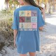 Art Teacher Life Retro Groovy Teaching Future Artists Women's Comfort Colors T-Shirt Back Print Blue Jean Art Teacher Life Retro Groovy Teaching Future Artists Women's Comfort Colors T-Shirt Back Print Blue Jean