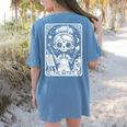 Artist Tarot Card Skeleton Painter Art Teacher Witchy Women's Comfort Colors T-Shirt Back Print Blue Jean Artist Tarot Card Skeleton Painter Art Teacher Witchy Women's Comfort Colors T-Shirt Back Print Blue Jean