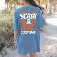 Band Teacher Halloween Shirt Costume School Marching Band For Men Women Women's Comfort Colors T-Shirt Back Print Blue Jean Band Teacher Halloween Shirt Costume School Marching Band For Men Women Women's Comfort Colors T-Shirt Back Print Blue Jean