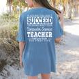 Best Computer Science Teacher Shirt Succeed Teaching Women's Comfort Colors T-Shirt Back Print Blue Jean Best Computer Science Teacher Shirt Succeed Teaching Women's Comfort Colors T-Shirt Back Print Blue Jean