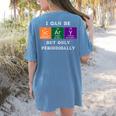 Chemisty Science Teacher Periodic Table Halloween Women's Comfort Colors T-Shirt Back Print Blue Jean Chemisty Science Teacher Periodic Table Halloween Women's Comfort Colors T-Shirt Back Print Blue Jean