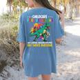 Childcare Providersaurus Daycare Teachers Women's Comfort Colors T-Shirt Back Print Blue Jean Childcare Providersaurus Daycare Teachers Women's Comfort Colors T-Shirt Back Print Blue Jean