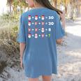 Christmas Math Quiz Teacher Equation Math Teacher Women's Comfort Colors T-Shirt Back Print Blue Jean Christmas Math Quiz Teacher Equation Math Teacher Women's Comfort Colors T-Shirt Back Print Blue Jean