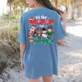 Christmas Sped Teacher Tis The Season For Inclusion Women Women's Comfort Colors T-Shirt Back Print Blue Jean Christmas Sped Teacher Tis The Season For Inclusion Women Women's Comfort Colors T-Shirt Back Print Blue Jean