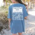 Composition Book Notebook Teachers Matching Group Halloween Women's Comfort Colors T-Shirt Back Print Blue Jean Composition Book Notebook Teachers Matching Group Halloween Women's Comfort Colors T-Shirt Back Print Blue Jean