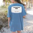 Composition Notebook Halloween Costume Teacher Student Women's Comfort Colors T-Shirt Back Print Blue Jean Composition Notebook Halloween Costume Teacher Student Women's Comfort Colors T-Shirt Back Print Blue Jean