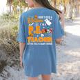 I Don't Need a Costume I'm A PE Teacher Halloween Costume Women's Comfort Colors T-Shirt Back Print Blue Jean I Don't Need a Costume I'm A PE Teacher Halloween Costume Women's Comfort Colors T-Shirt Back Print Blue Jean